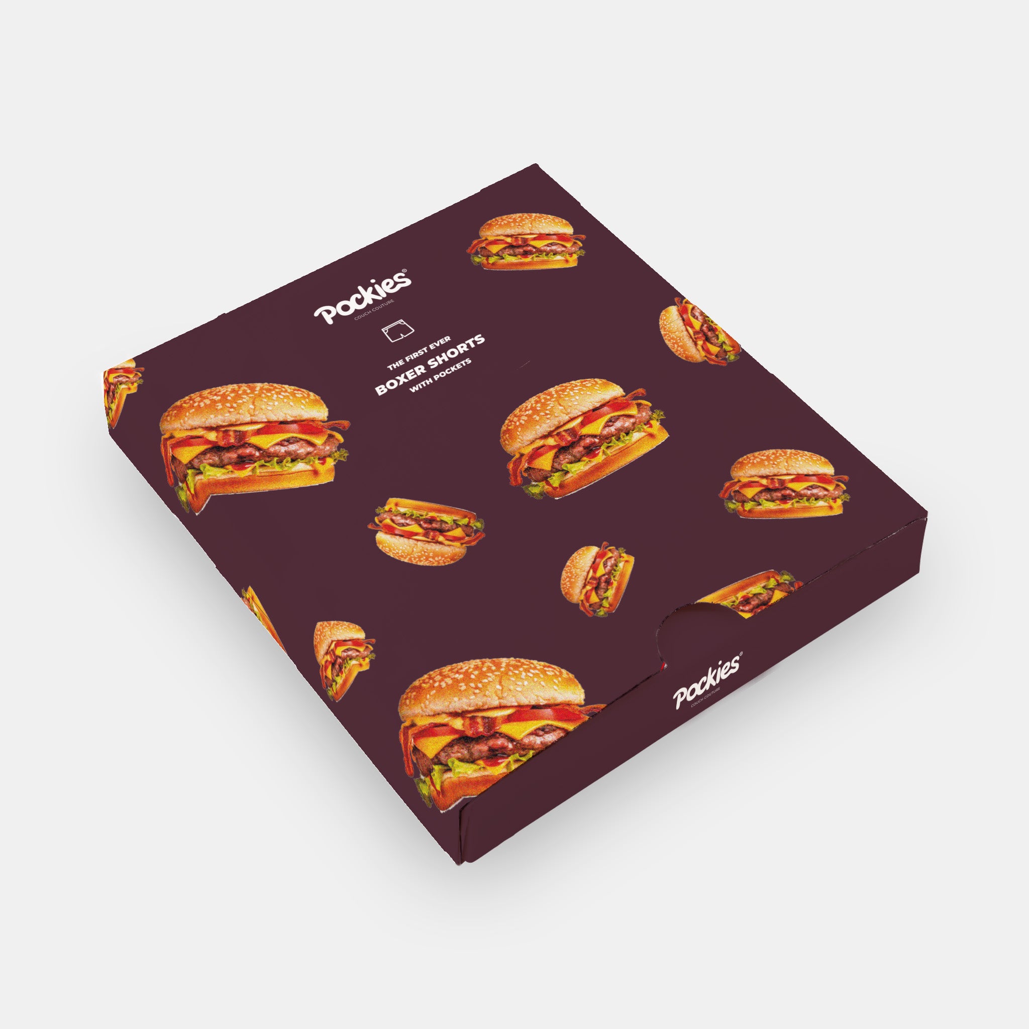 Burger Boxers - Cherry