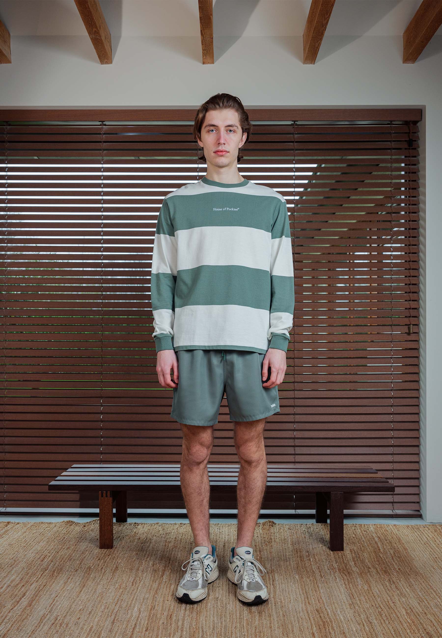 Zach: 188CM/6'2 wearing size L.