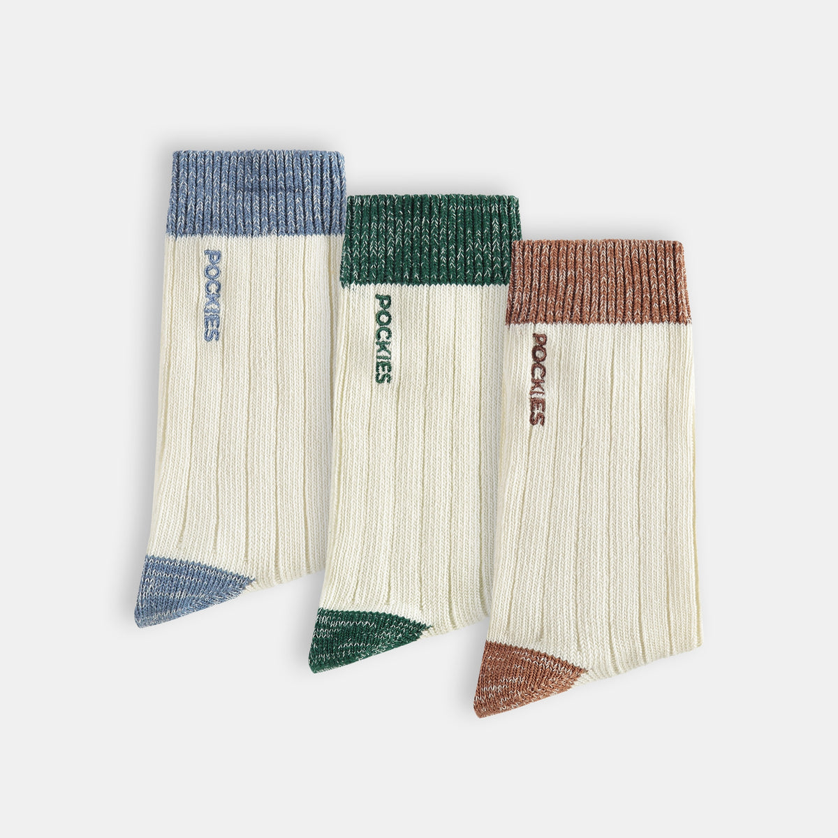3-Pack Chunky Socks TCP/GP/BP