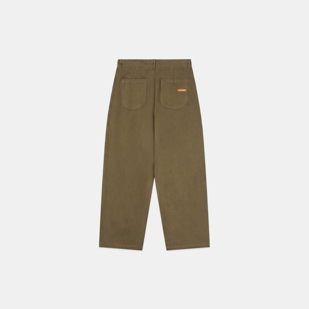 Canvas Cottage Trousers - Khaki