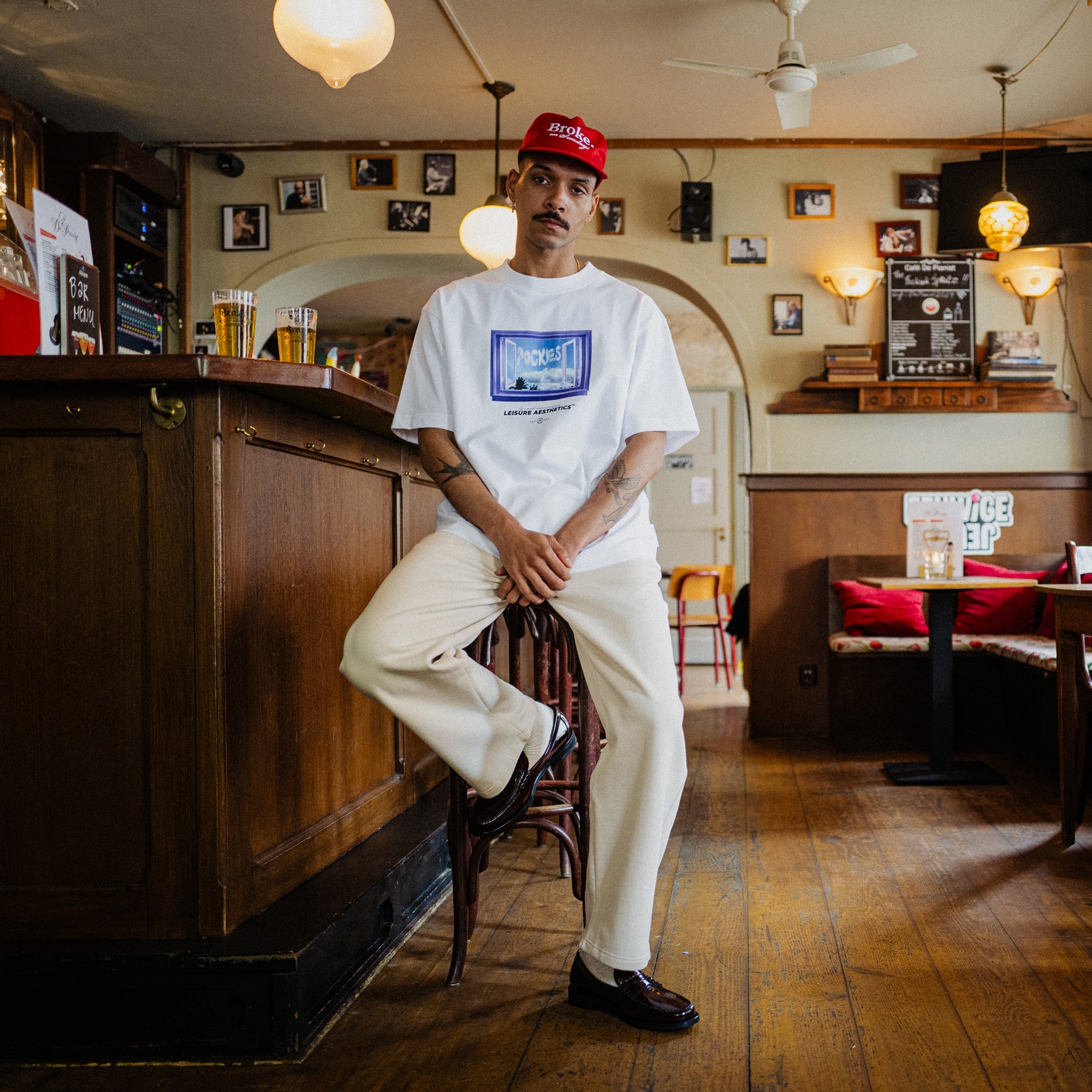 Pockies® - L.A Window Tee - White