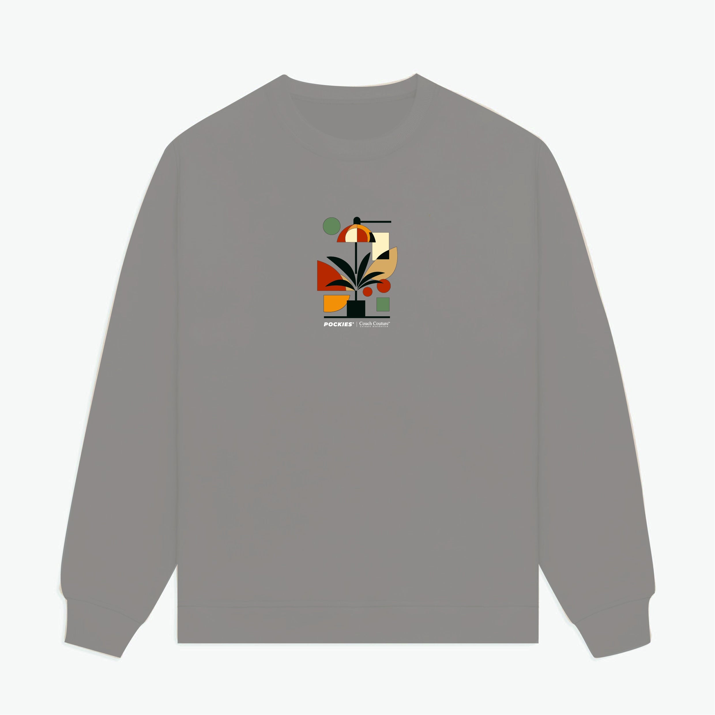 Plantlamp Crewneck Grey